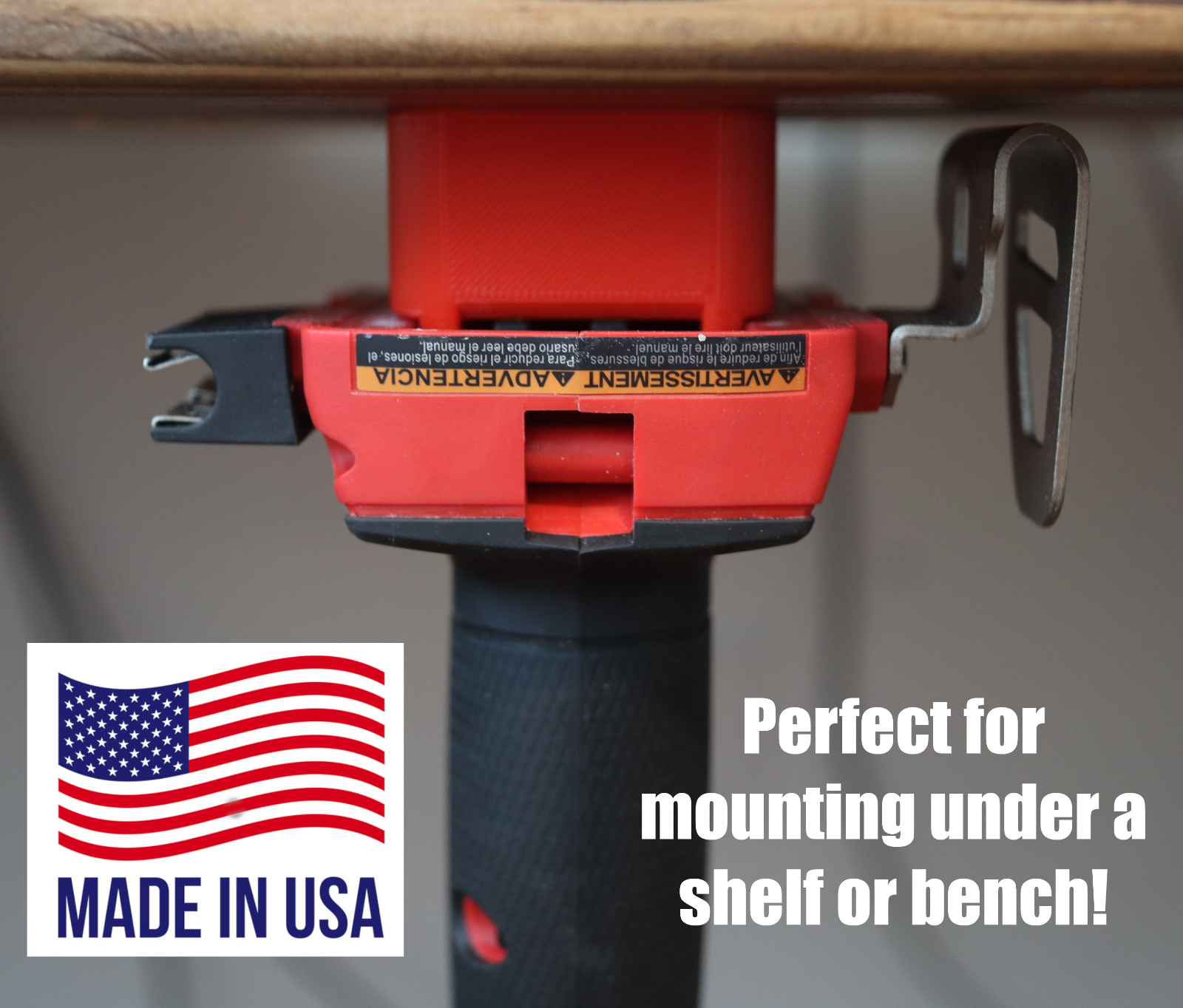 6 Pack: HEAVY DUTY Milwaukee M18 FUEL TOOL Mount Hanger Holder Belt Clip