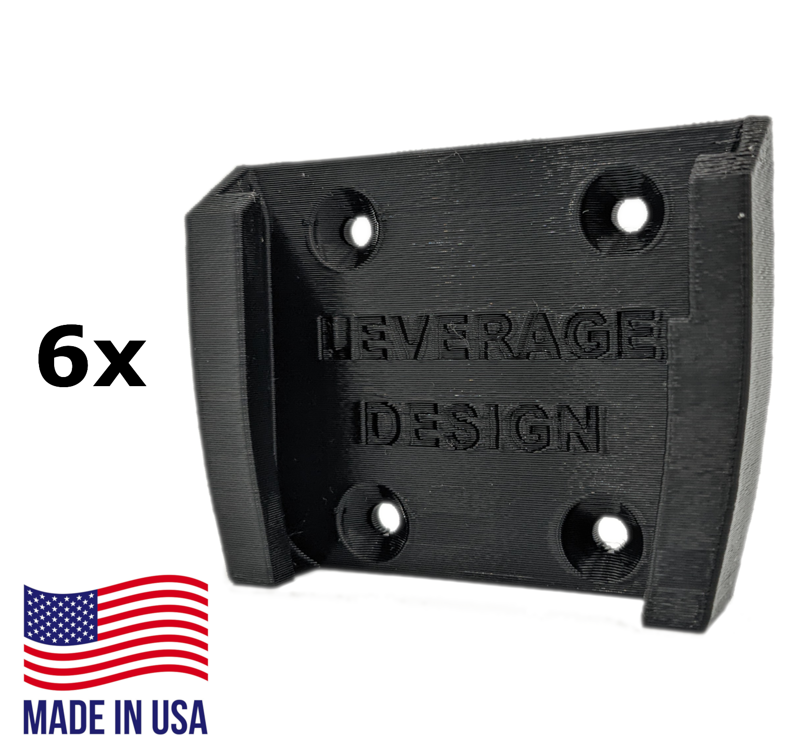 NEW! 6 Pack: RIDGID 18V Battery Mounts / Hangers / Holders - MADE IN USA