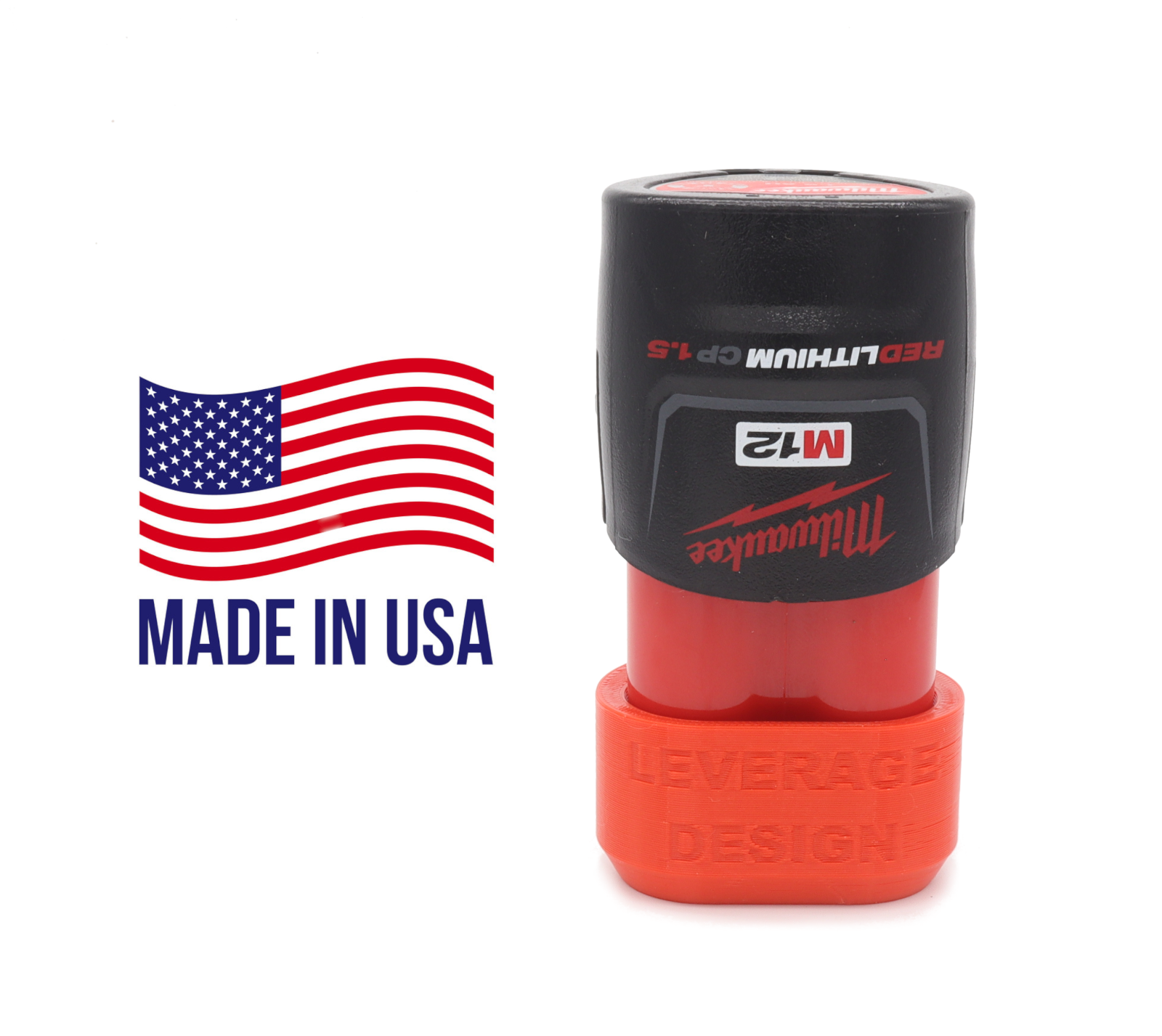 12 Pack: HEAVY DUTY Milwaukee M12 Battery Mount / Hanger / Holder - USA Made