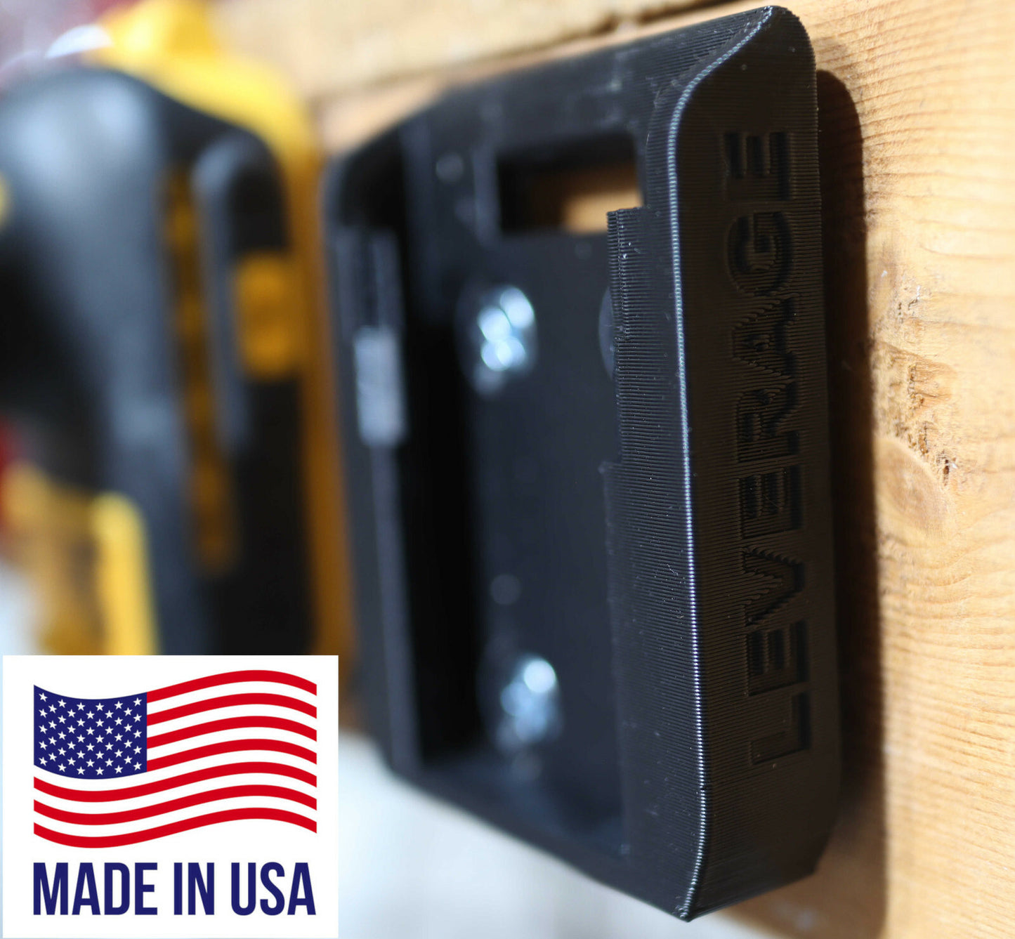 BEST FIT! 10 Pack: DeWALT 20V 60V Battery Mounts / Hangers / Holders MADE IN USA