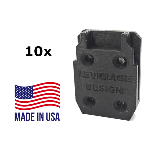 BEST FIT! 10 Pack: DeWALT 20V Tool Mounts / Hangers / Holders - MADE IN USA