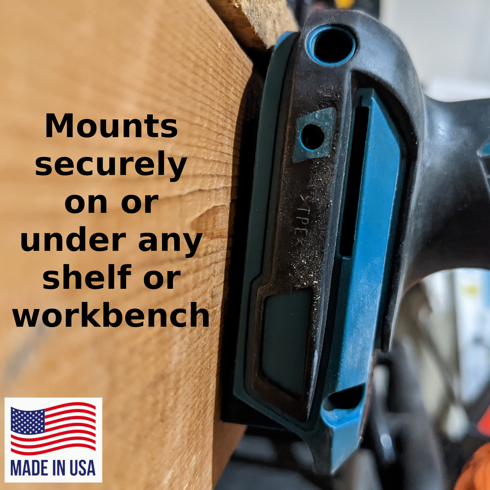 BEST FIT 10 Pack Makita 18V Tool Mounts / Hangers / Holders - MADE IN USA