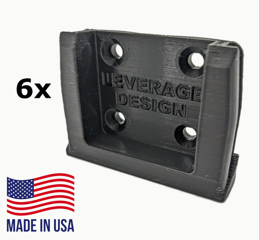 NEW! 6 Pack: RIDGID 18V Tool Mounts / Hangers / Holders - MADE IN USA