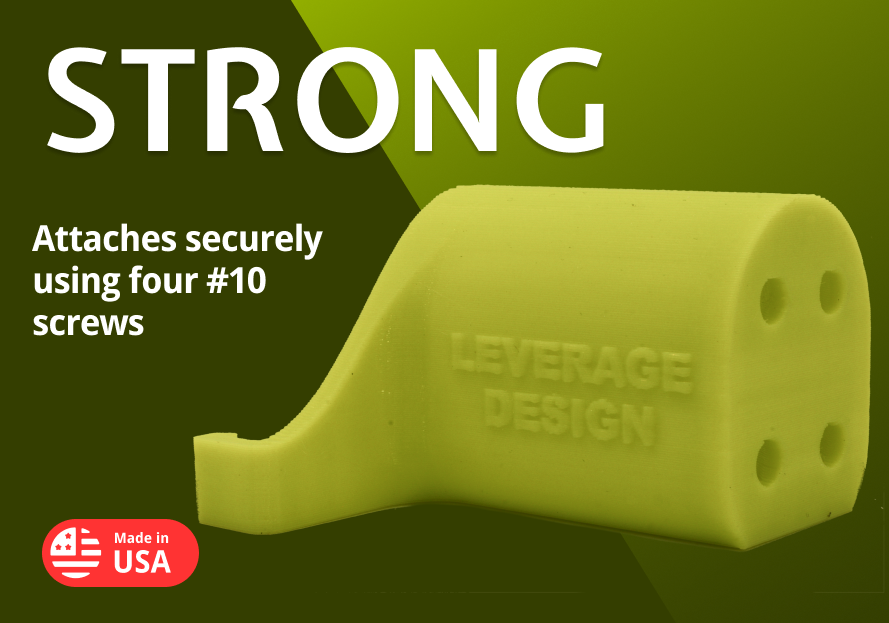 LOCKING! 12 Pack: Ryobi 18V ONE+ Battery Mounts / Hangers / Holders MADE IN USA