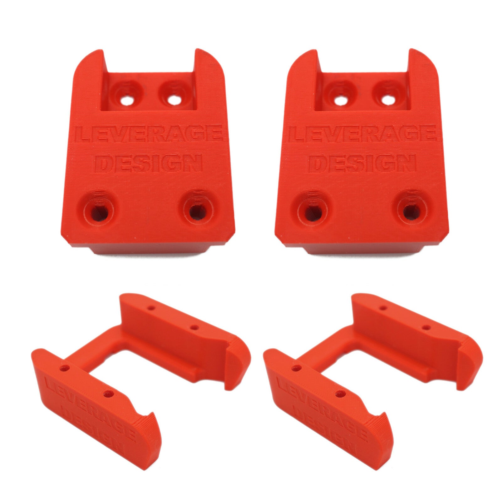 COMBO STARTER PACK: 2x Milwaukee M18 Battery and Tool Holders MADE IN USA