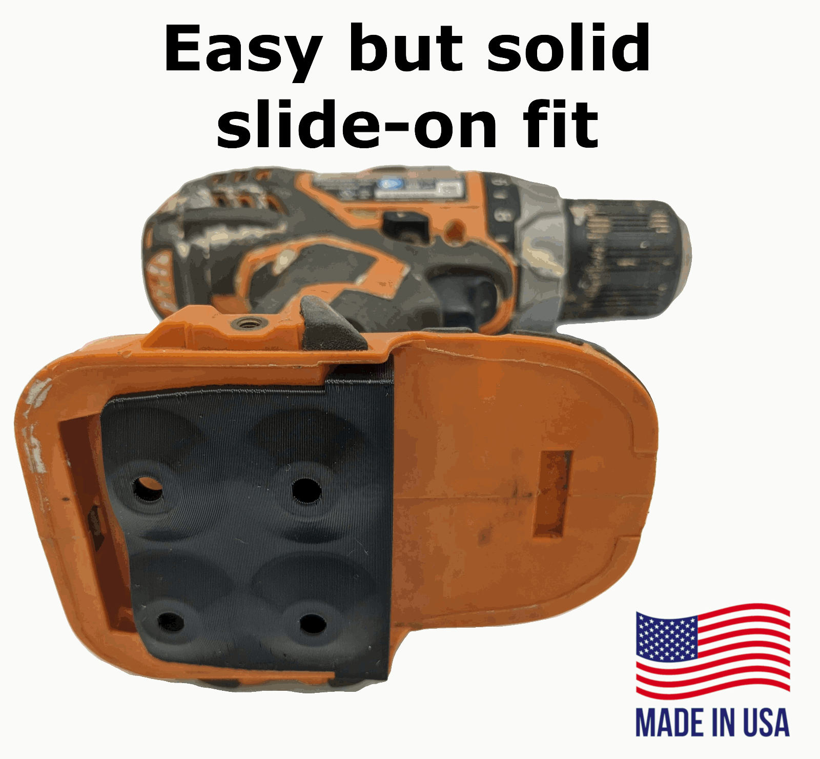 NEW! 6 / 6 Combo Pack RIDGID 18V Battery Mounts / Hangers / Holders- MADE IN USA