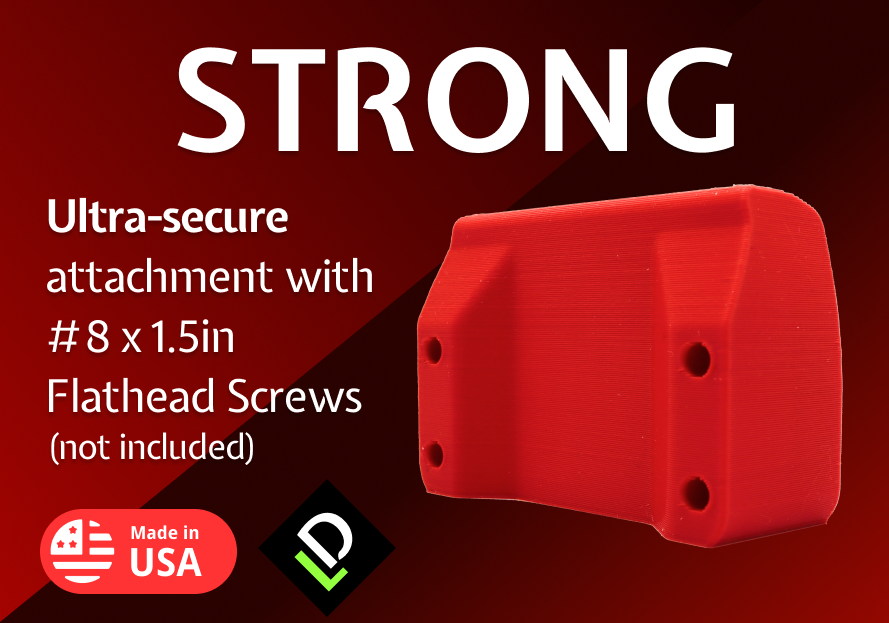 COMBO: 6 / 6 HEAVY DUTY Milwaukee M18 TOOL and Battery Holders Mount MADE IN USA