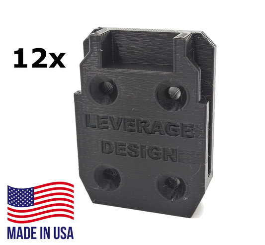 BEST FIT! 12 Pack: DeWALT 20V 60V Tool Mounts / Hangers / Holders - MADE IN USA